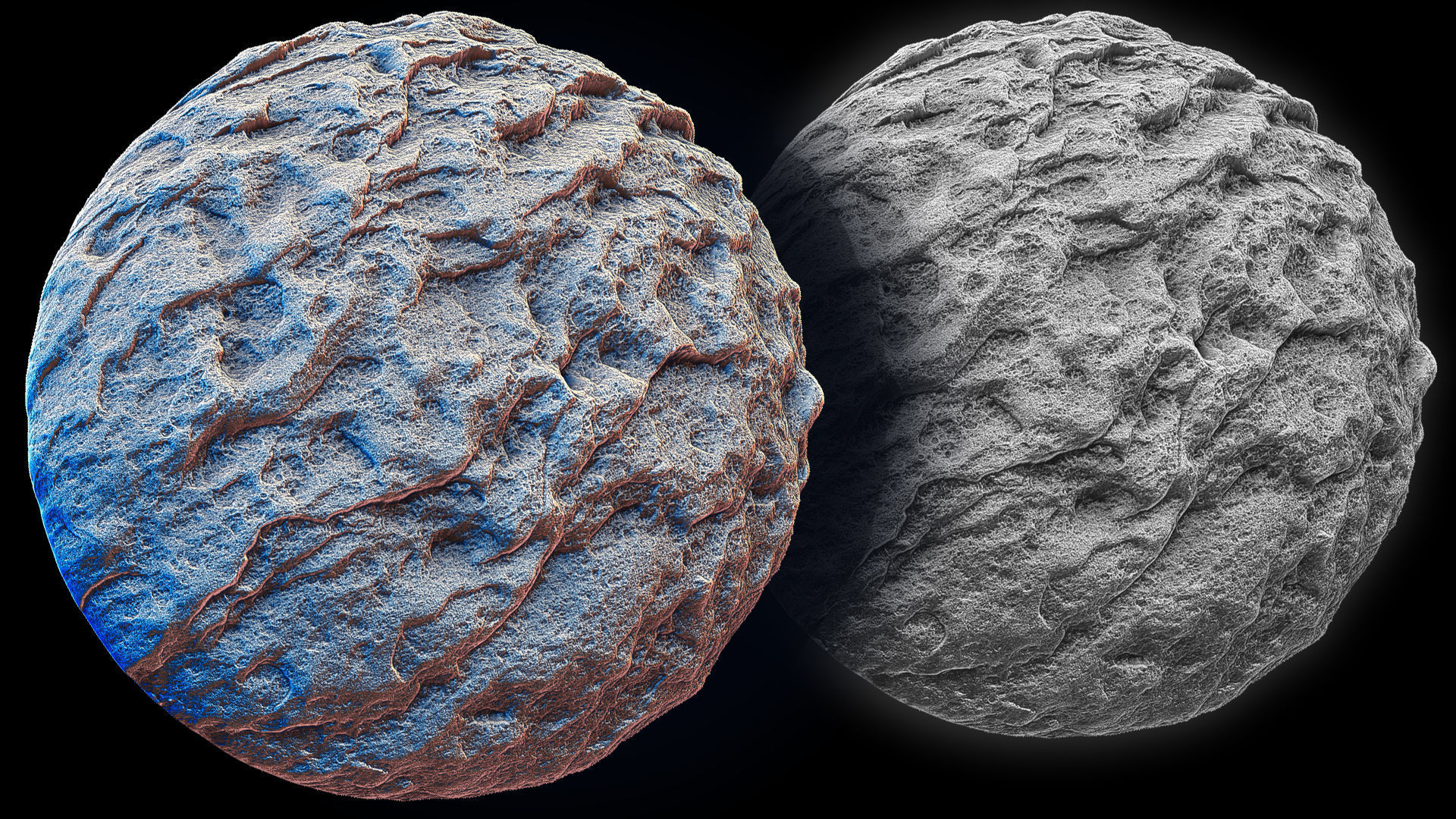 Ultra HQ Terrain Seamless Sculpt Zbrush brushes and Alphas Vol8 3D model_8