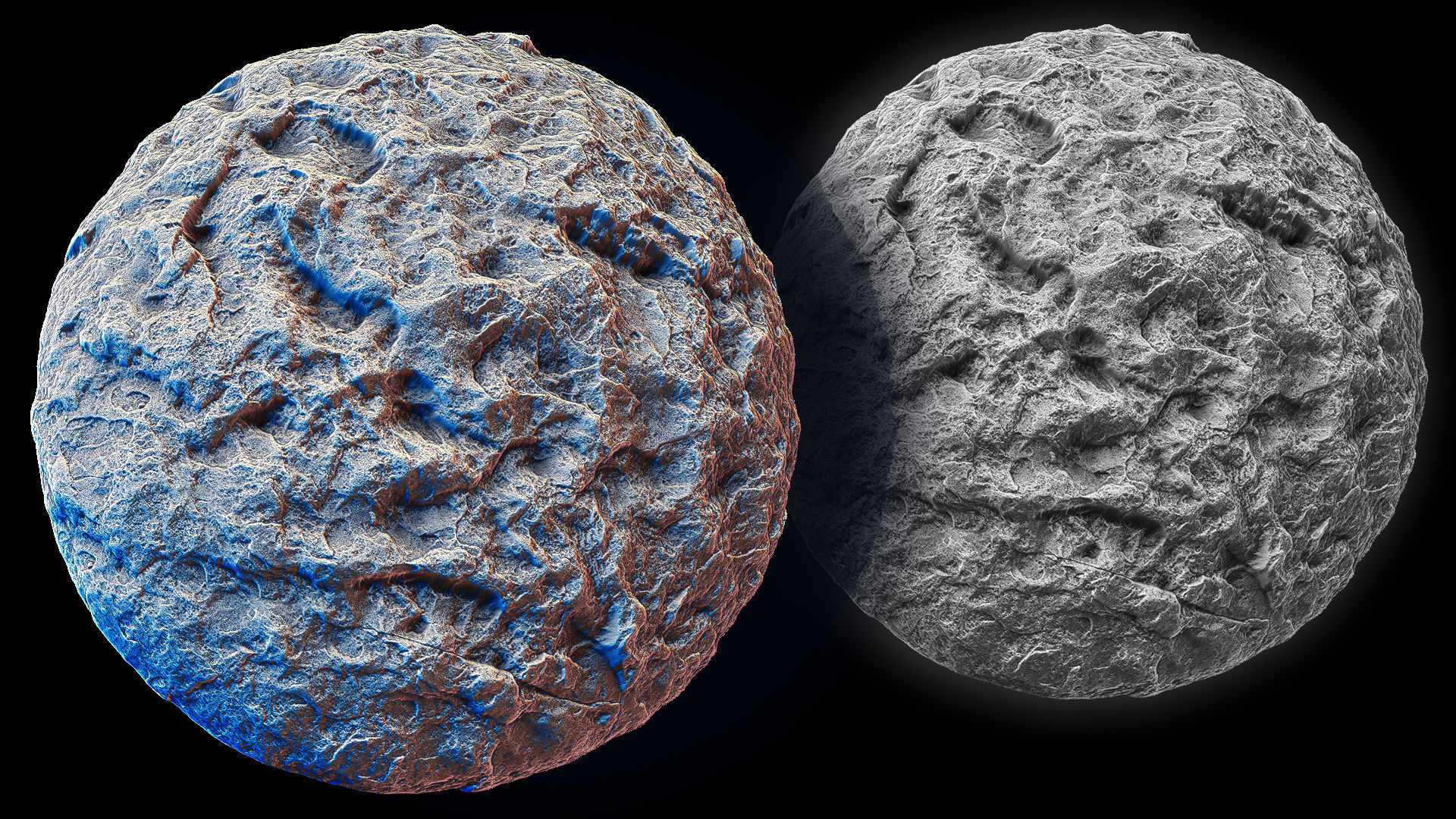 Ultra HQ Terrain Seamless Sculpt Zbrush brushes and Alphas Vol8 3D model_29