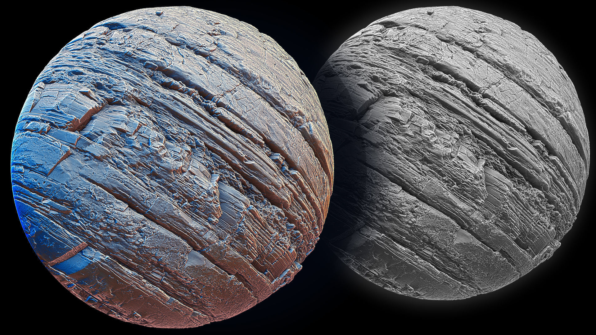 Ultra HQ Terrain Seamless Sculpt Zbrush brushes and Alphas Vol8 3D model_49