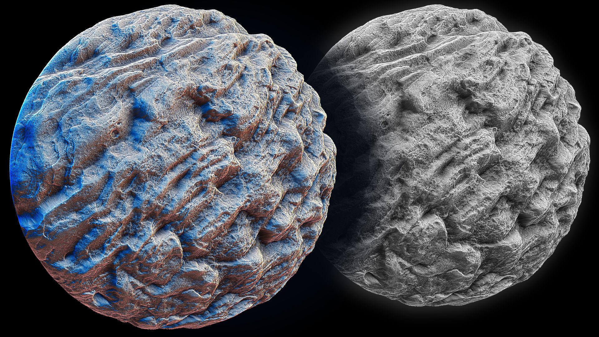 Ultra HQ Terrain Seamless Sculpt Zbrush brushes and Alphas Vol8 3D model_24