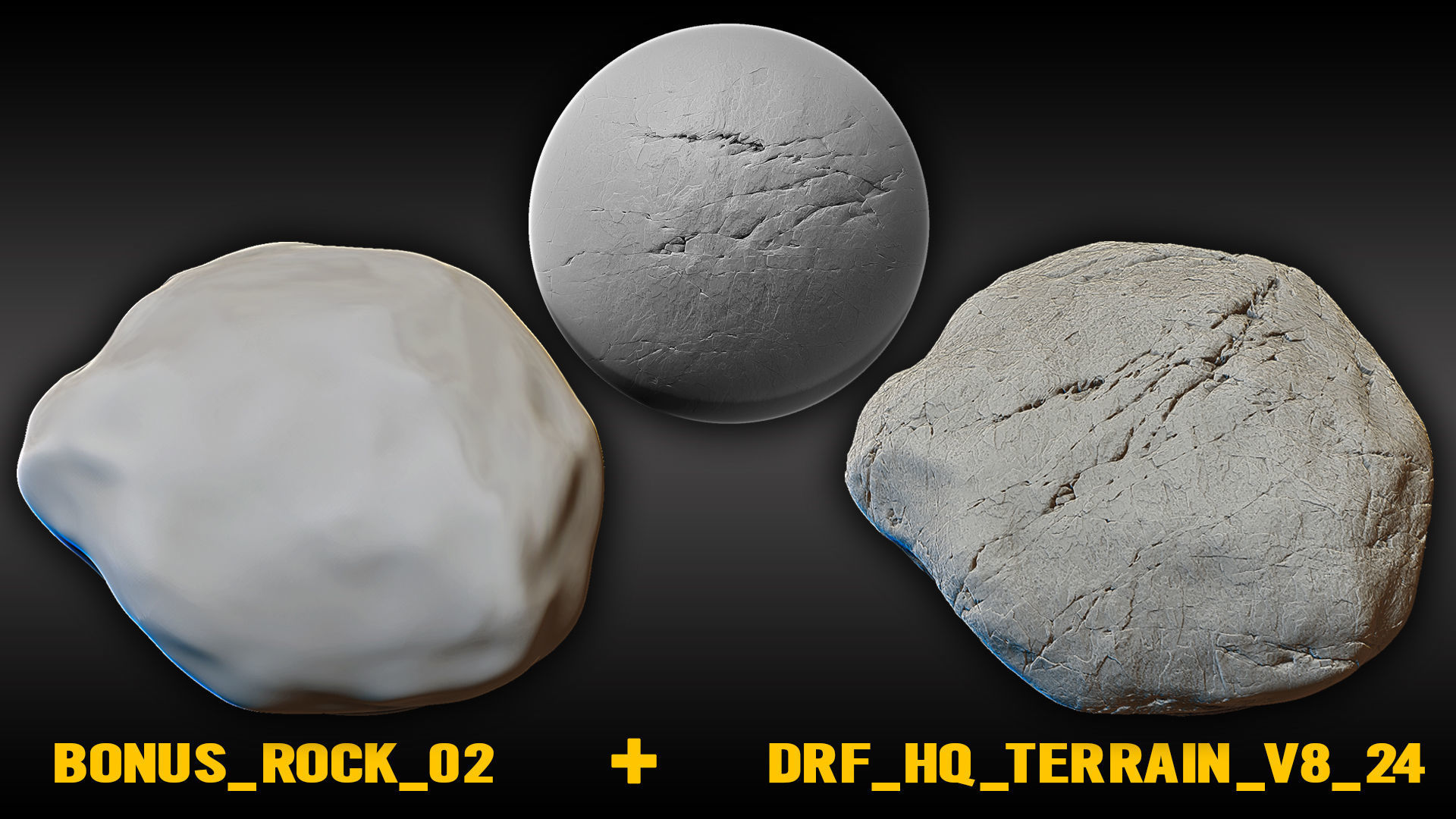 Ultra HQ Terrain Seamless Sculpt Zbrush brushes and Alphas Vol8 3D model_26