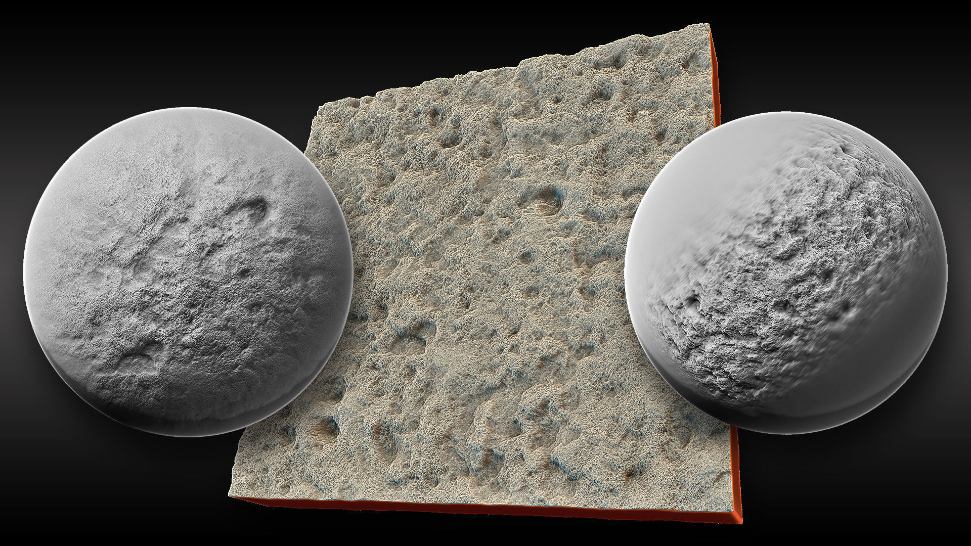 Ultra HQ Terrain Seamless Sculpt Zbrush brushes and Alphas Vol8 3D model_51