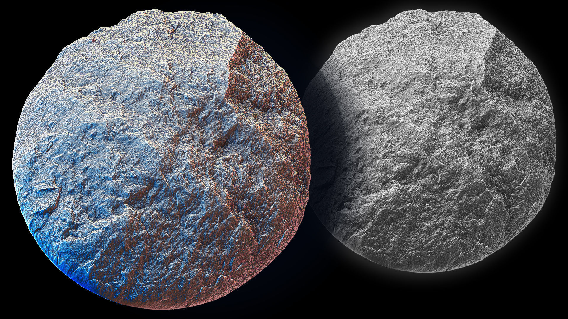 Ultra HQ Terrain Seamless Sculpt Zbrush brushes and Alphas Vol8 3D model_48