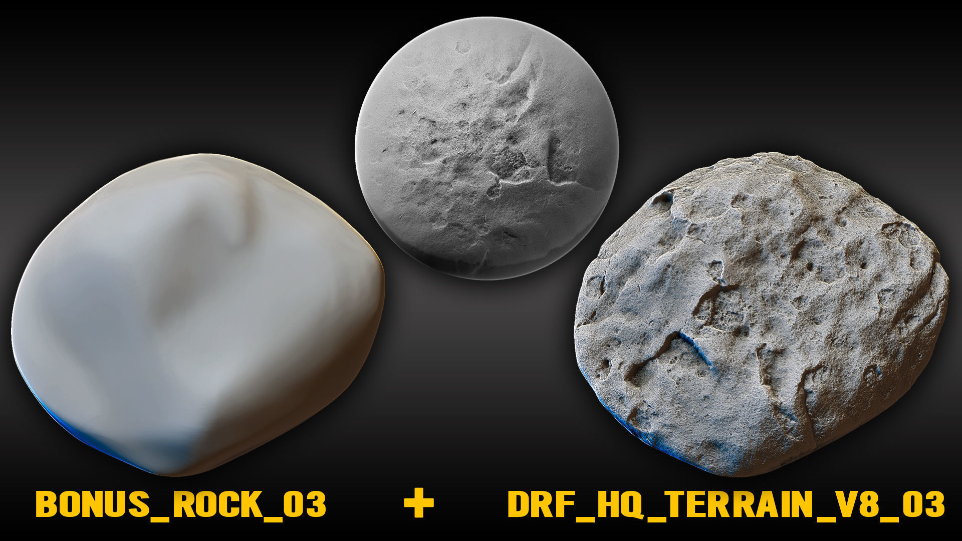 Ultra HQ Terrain Seamless Sculpt Zbrush brushes and Alphas Vol8 3D model_20