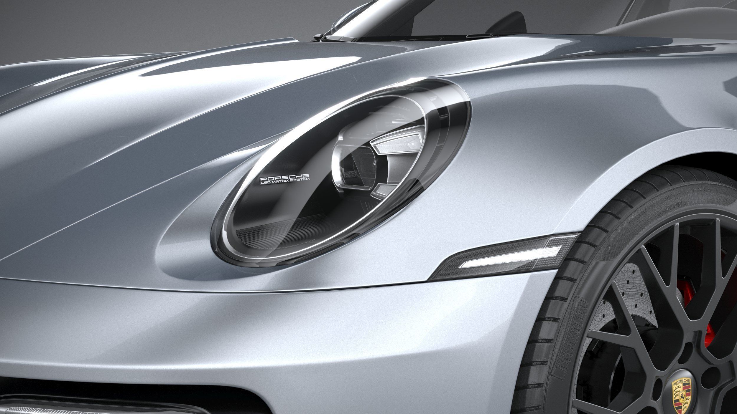 Porsche 911 Targa 4GTS 2022 3D model_14