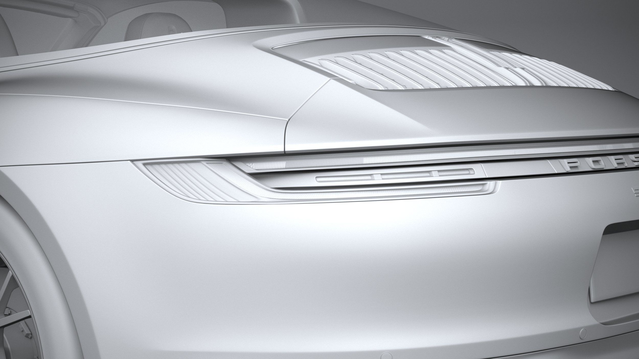 Porsche 911 Targa 4GTS 2022 3D model_28