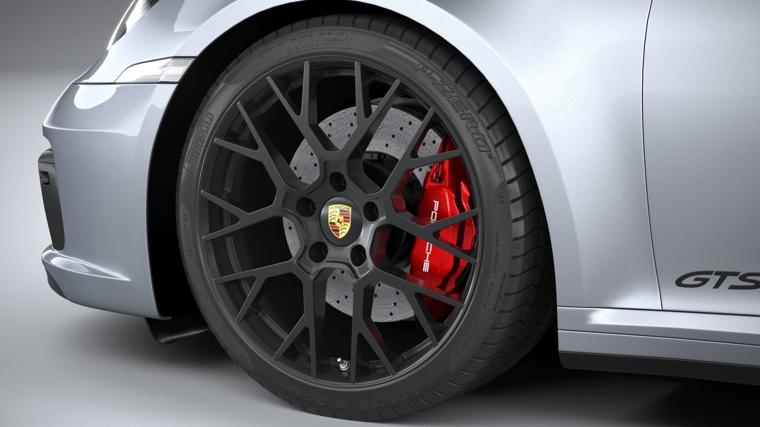 Porsche 911 Targa 4GTS 2022 3D model_16