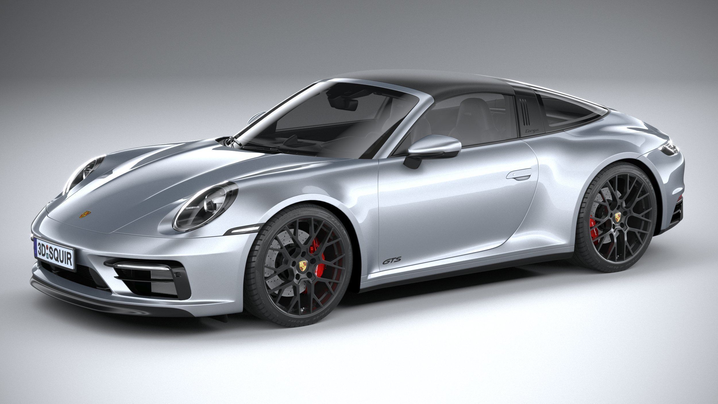 Porsche 911 Targa 4GTS 2022 3D model_34