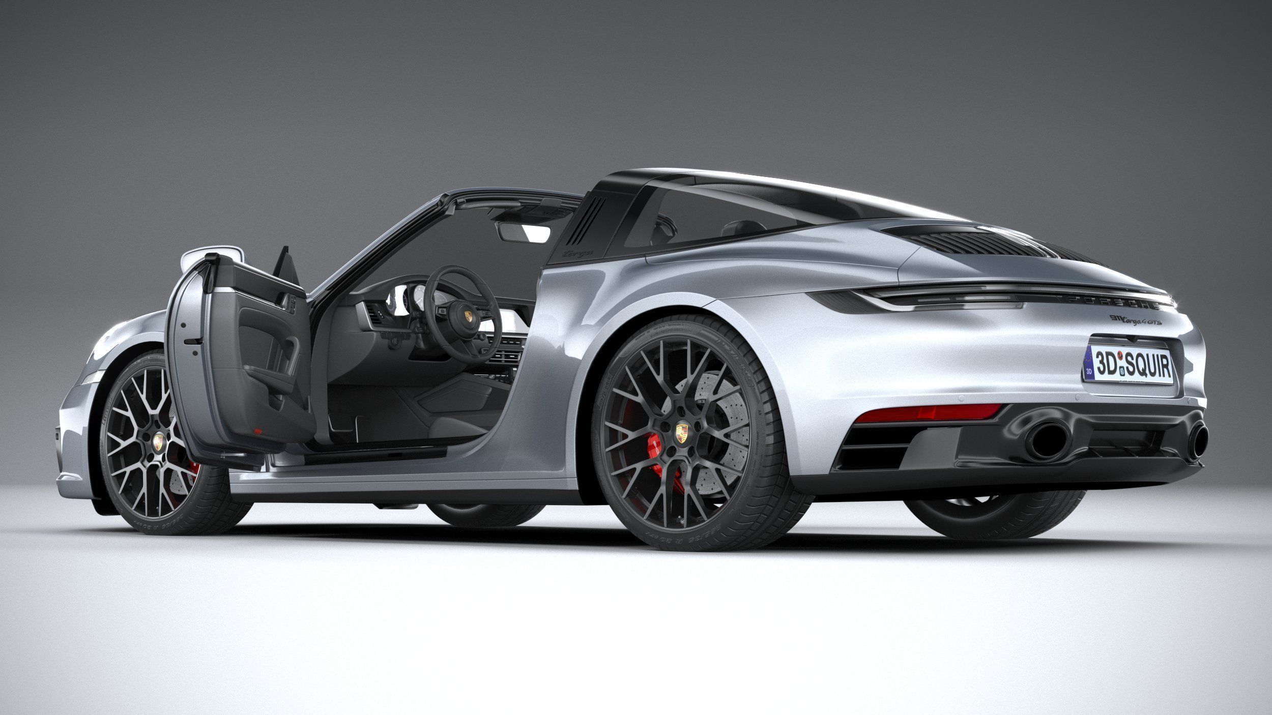 Porsche 911 Targa 4GTS 2022 3D model_20