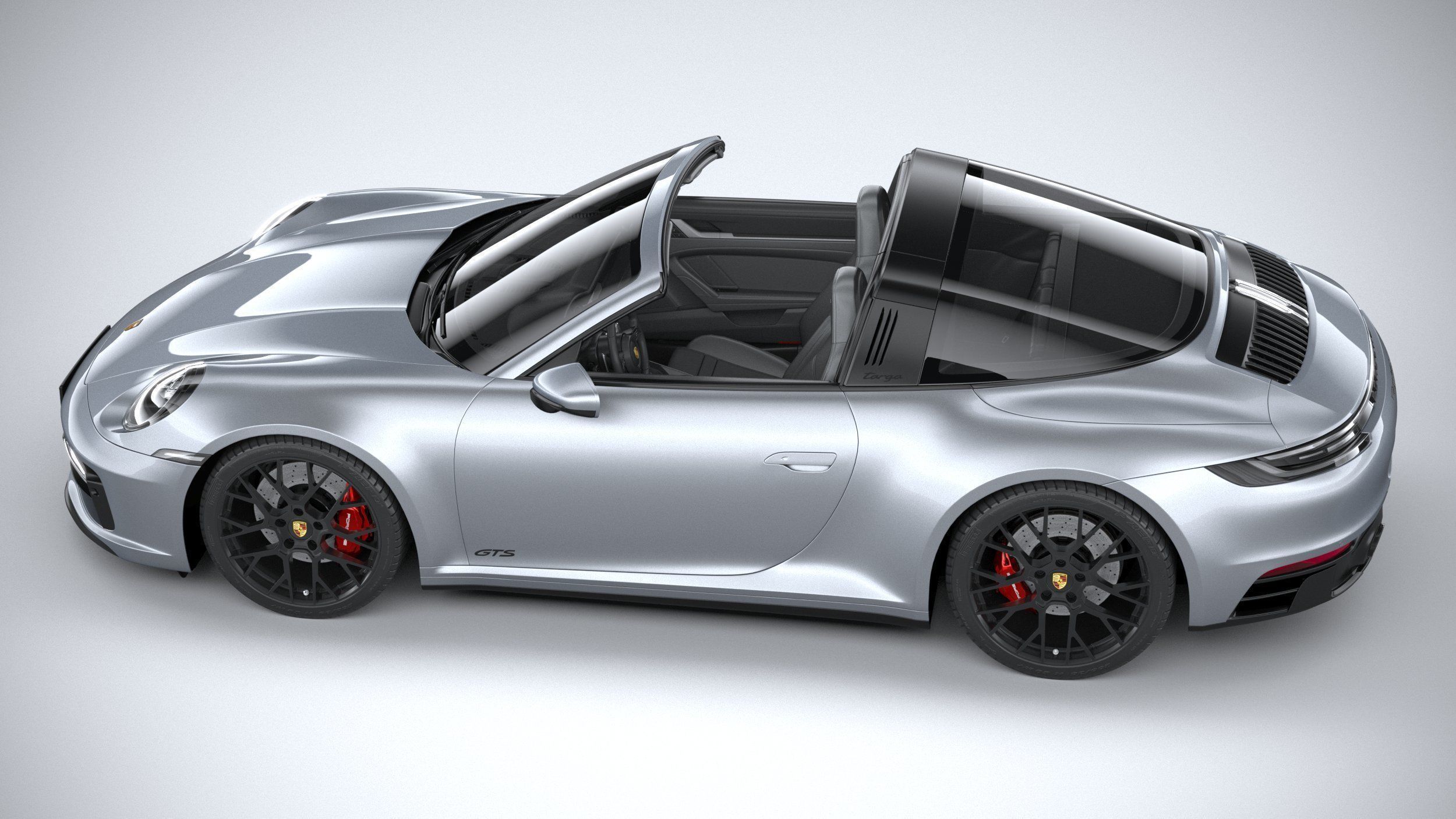 Porsche 911 Targa 4GTS 2022 3D model_9