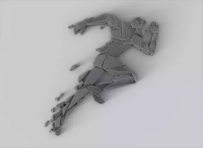 Athlete Runner Figurine
