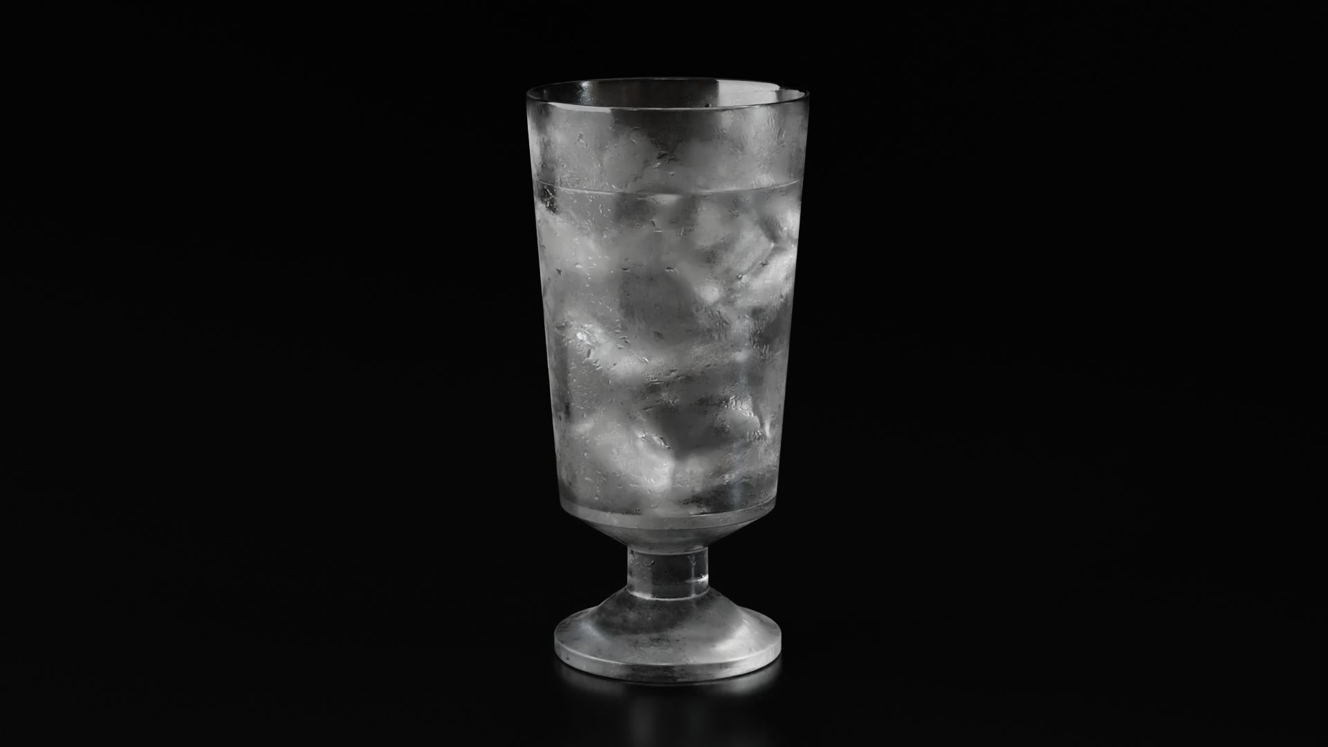 Glass highball 2 3D model_7