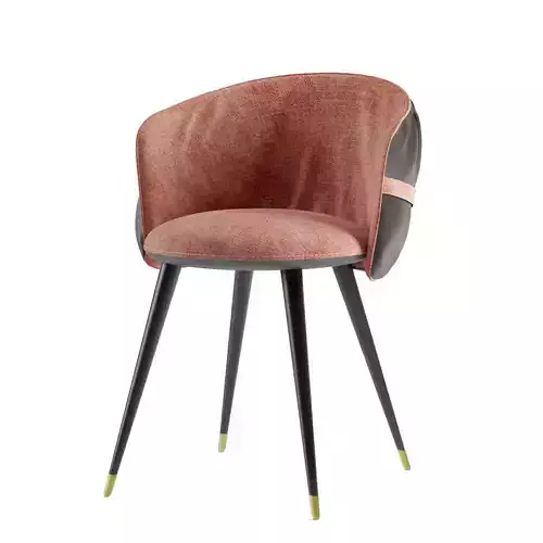 chair with fabric and legs