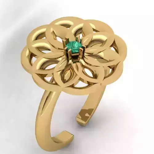 3d-model fashion flower