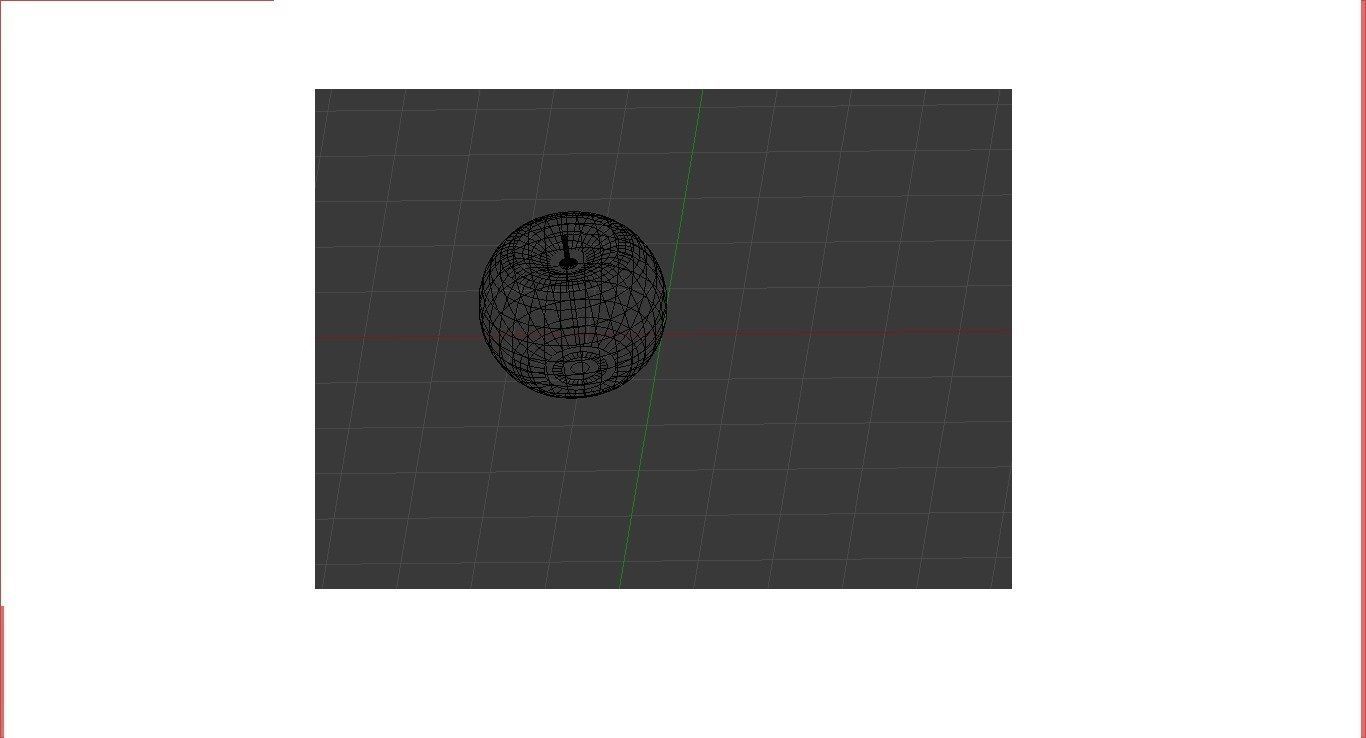 Apple 3D model_2