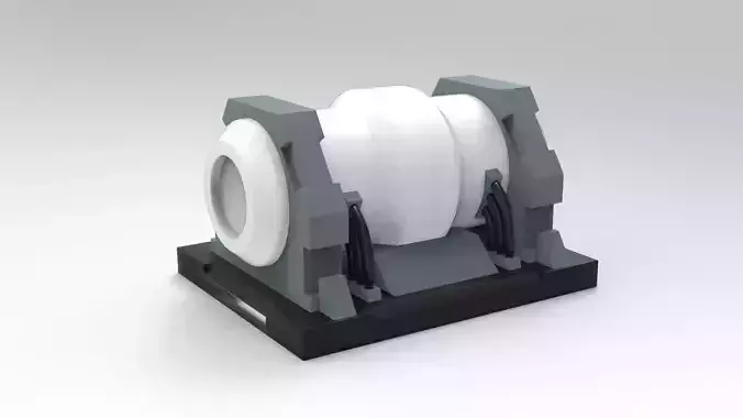 Sci-Fi Prop Low-poly 3D model