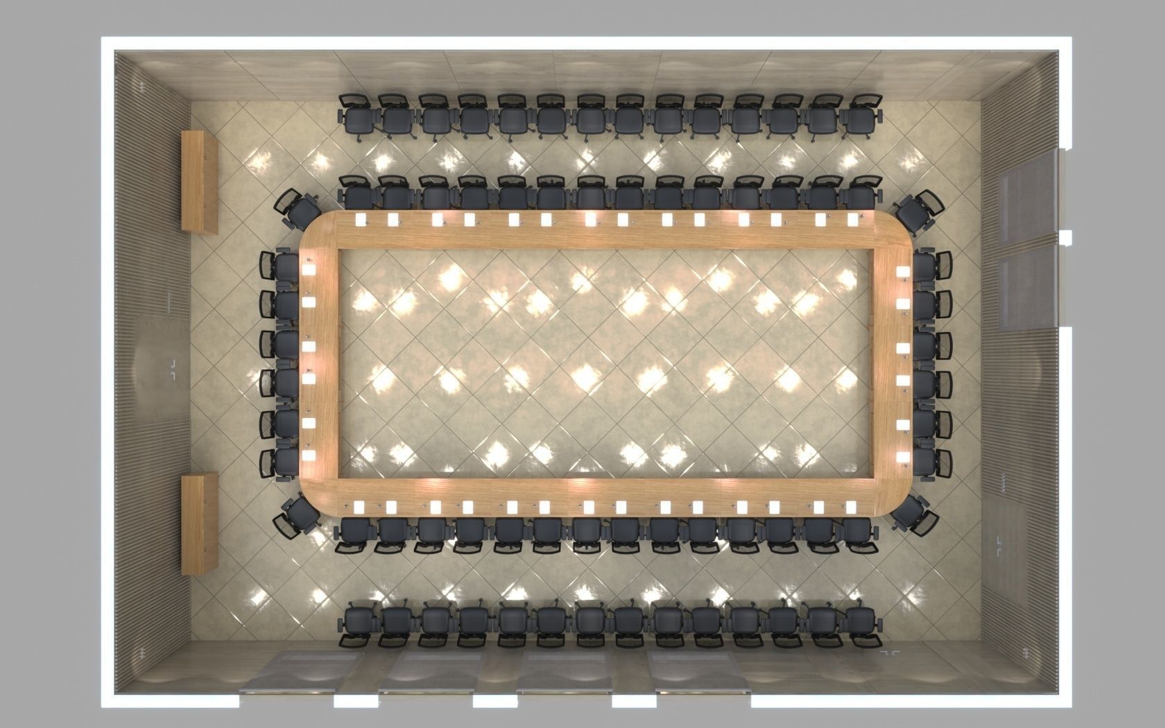 Conference Room 3D model_7