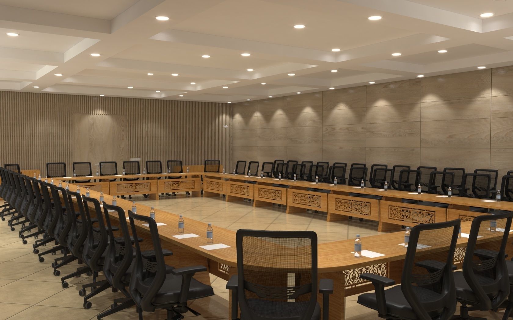 Conference Room 3D model_5