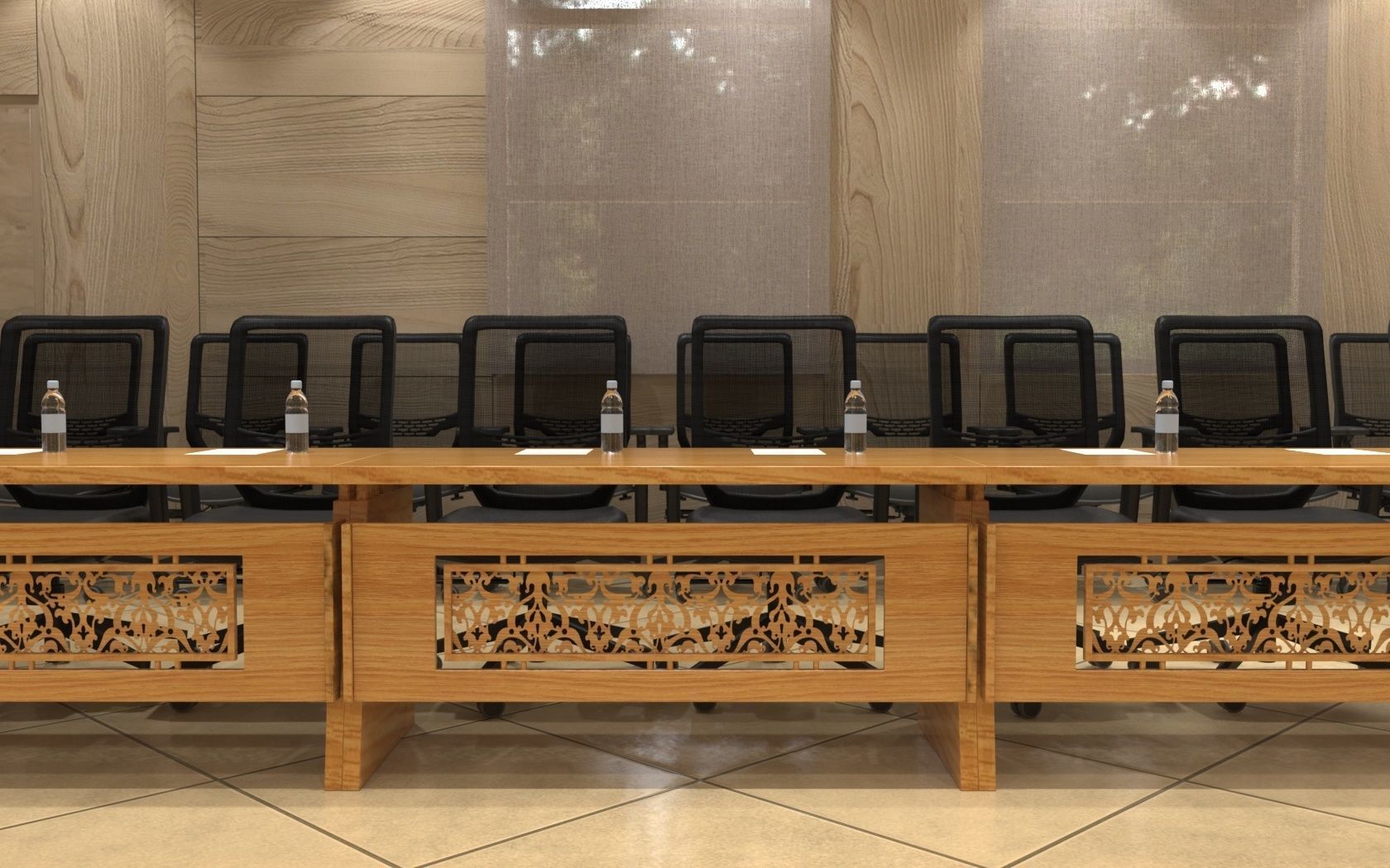 Conference Room 3D model_6
