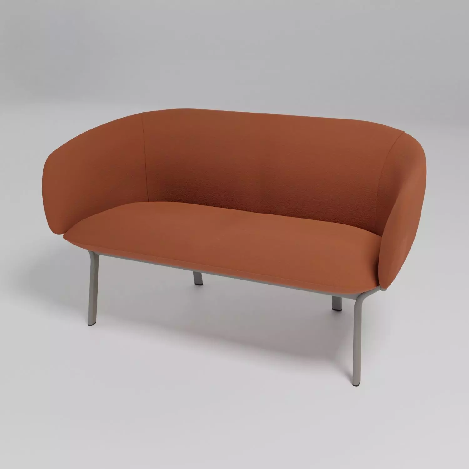 GRACE - 2 seater fabric sofa - Free 3D model