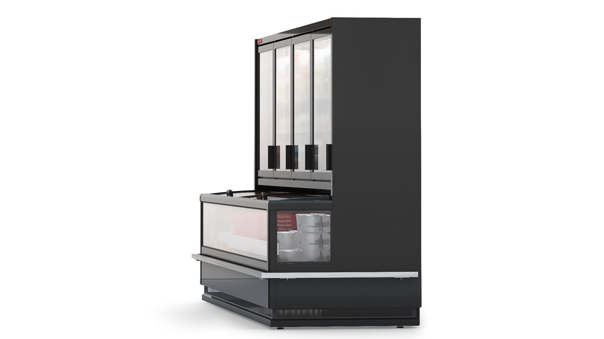 Refrigerated Display Case 3D model_5