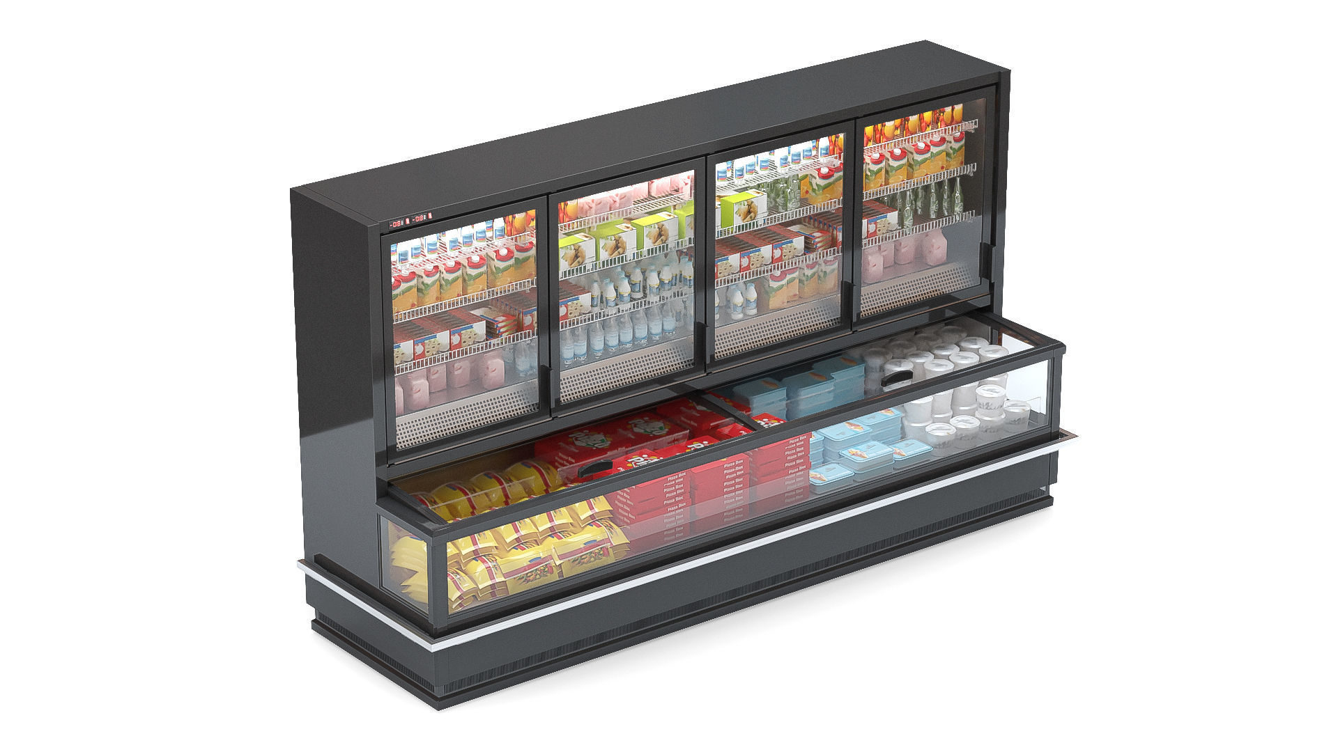 Refrigerated Display Case 3D model_3