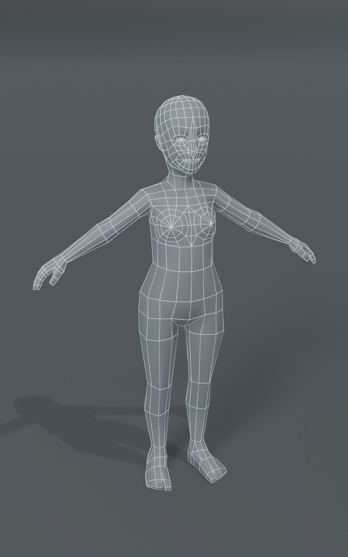 Human Body Base Mesh 40 Models Collection _120