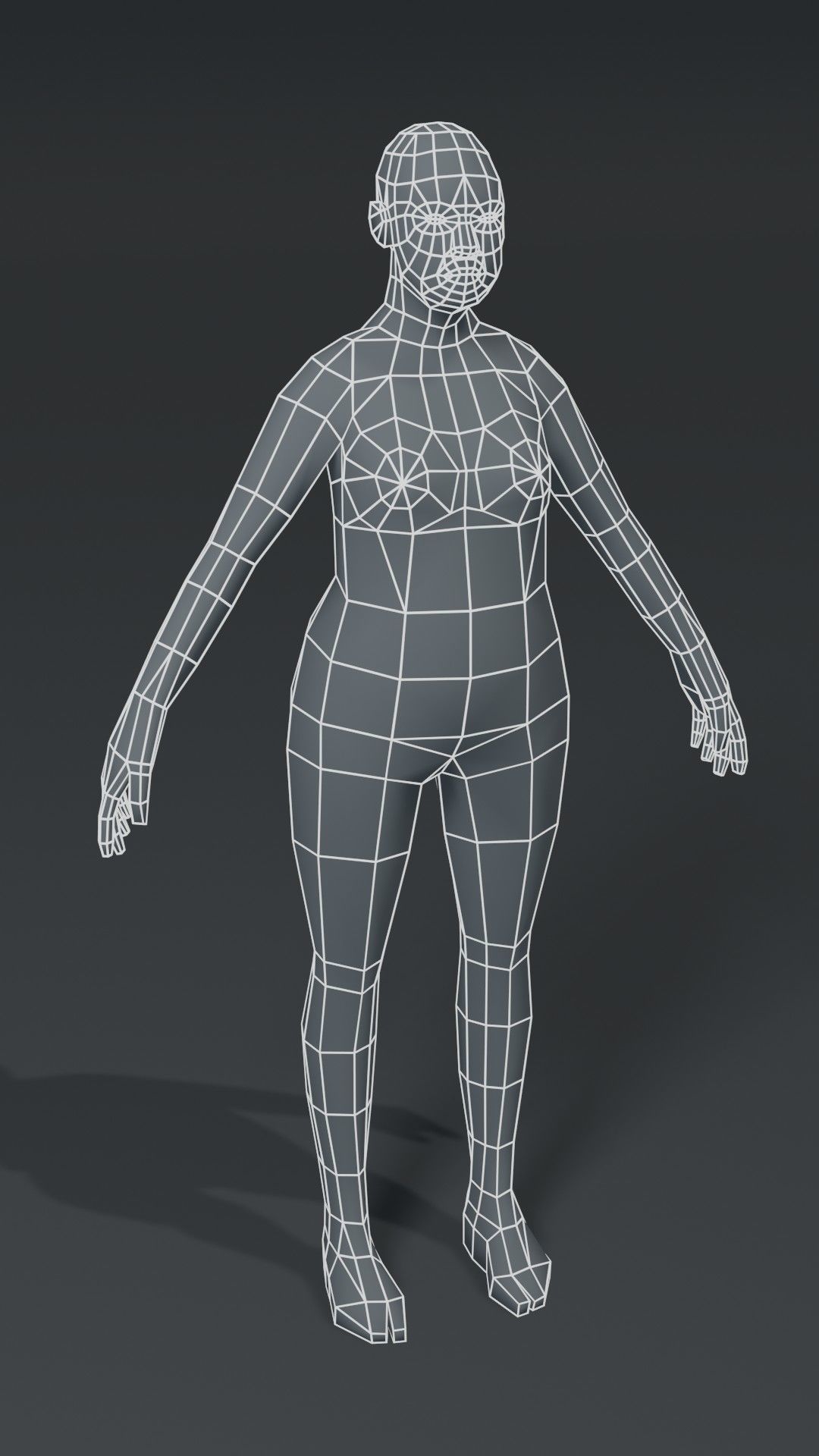 Human Body Base Mesh 40 Models Collection _112