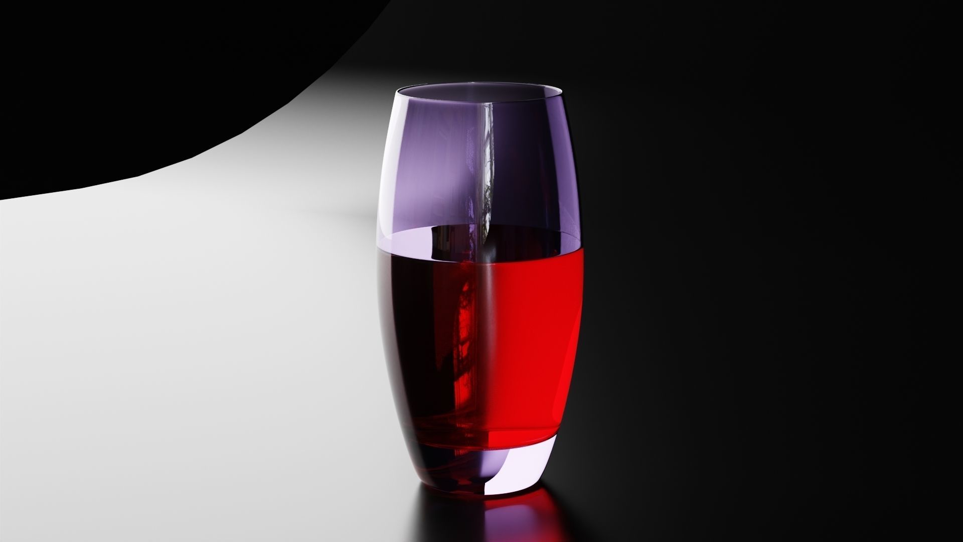 Highball glass 3 3D model_4