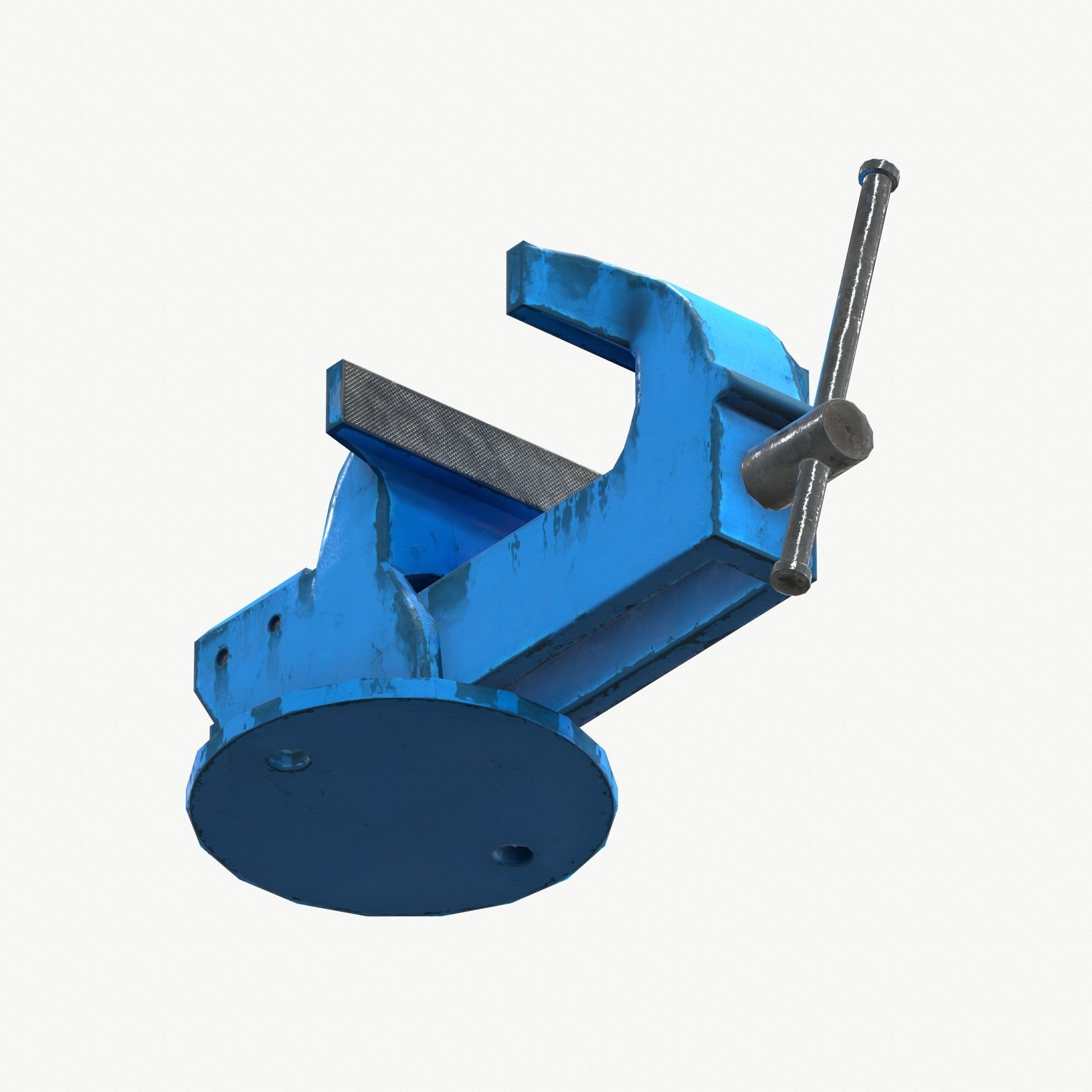 Vice Holder PBR RIG animated Low-poly 3D model_5