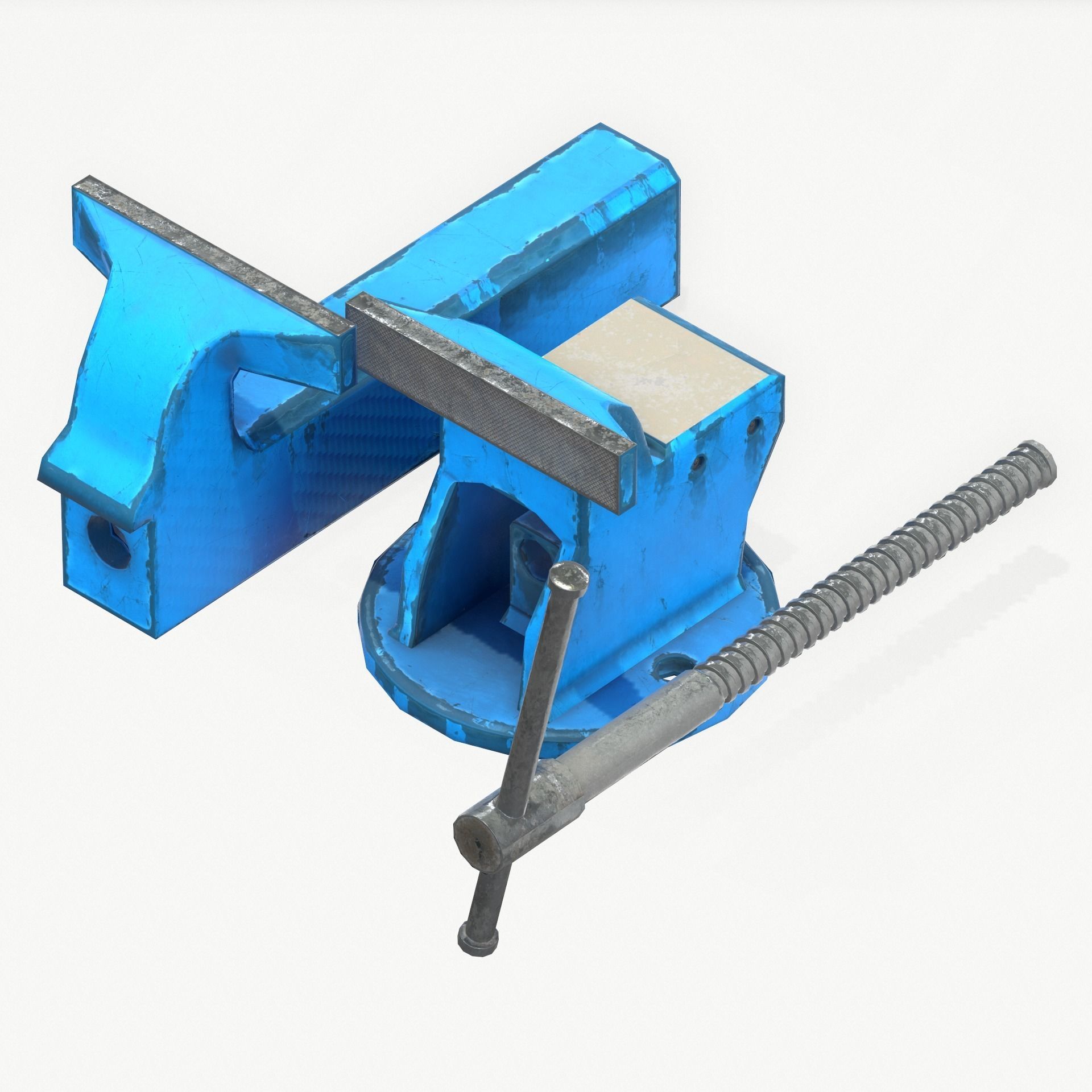 Vice Holder PBR RIG animated Low-poly 3D model_7