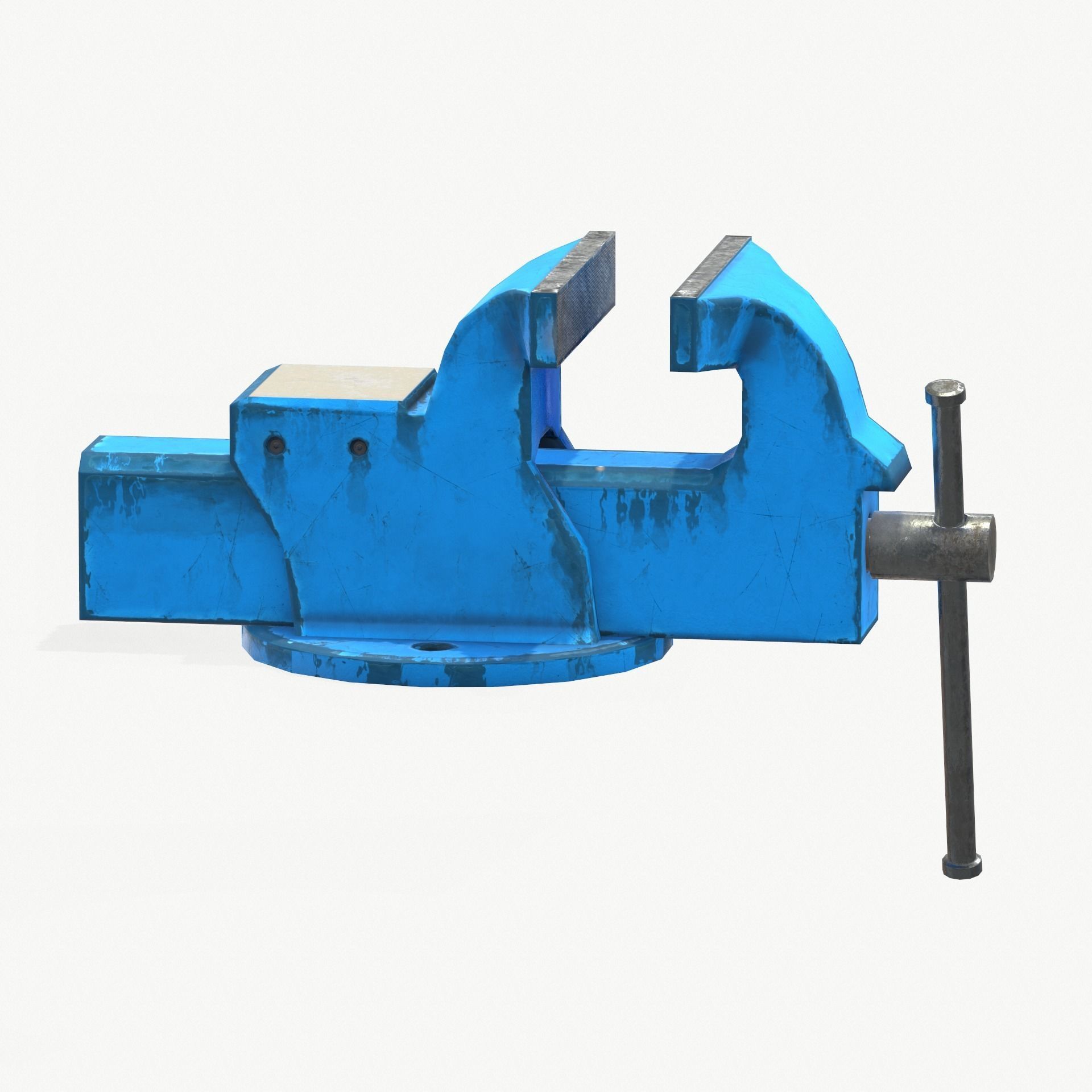 Vice Holder PBR RIG animated Low-poly 3D model_4