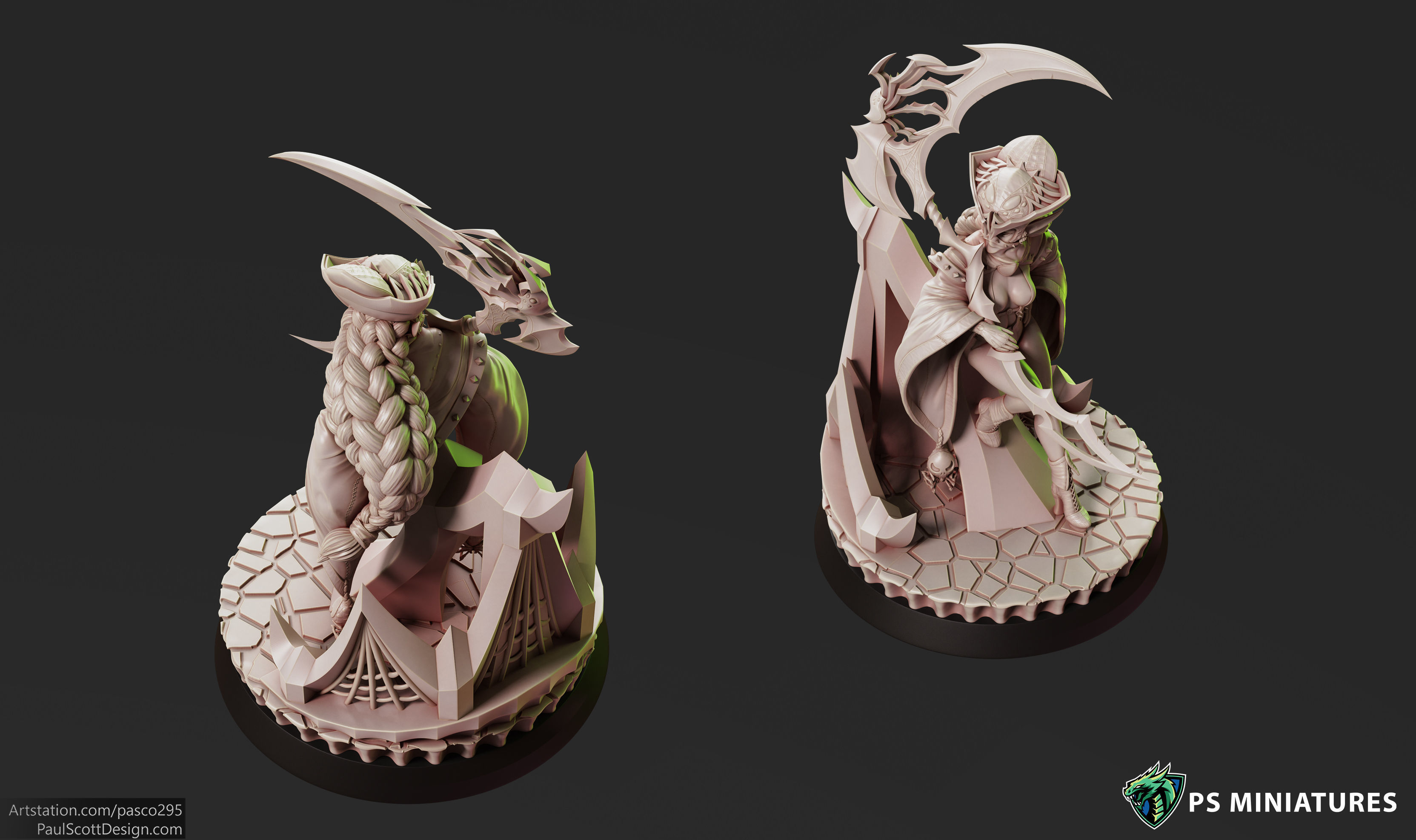 Drow Reaper Bundle 3D print model_36