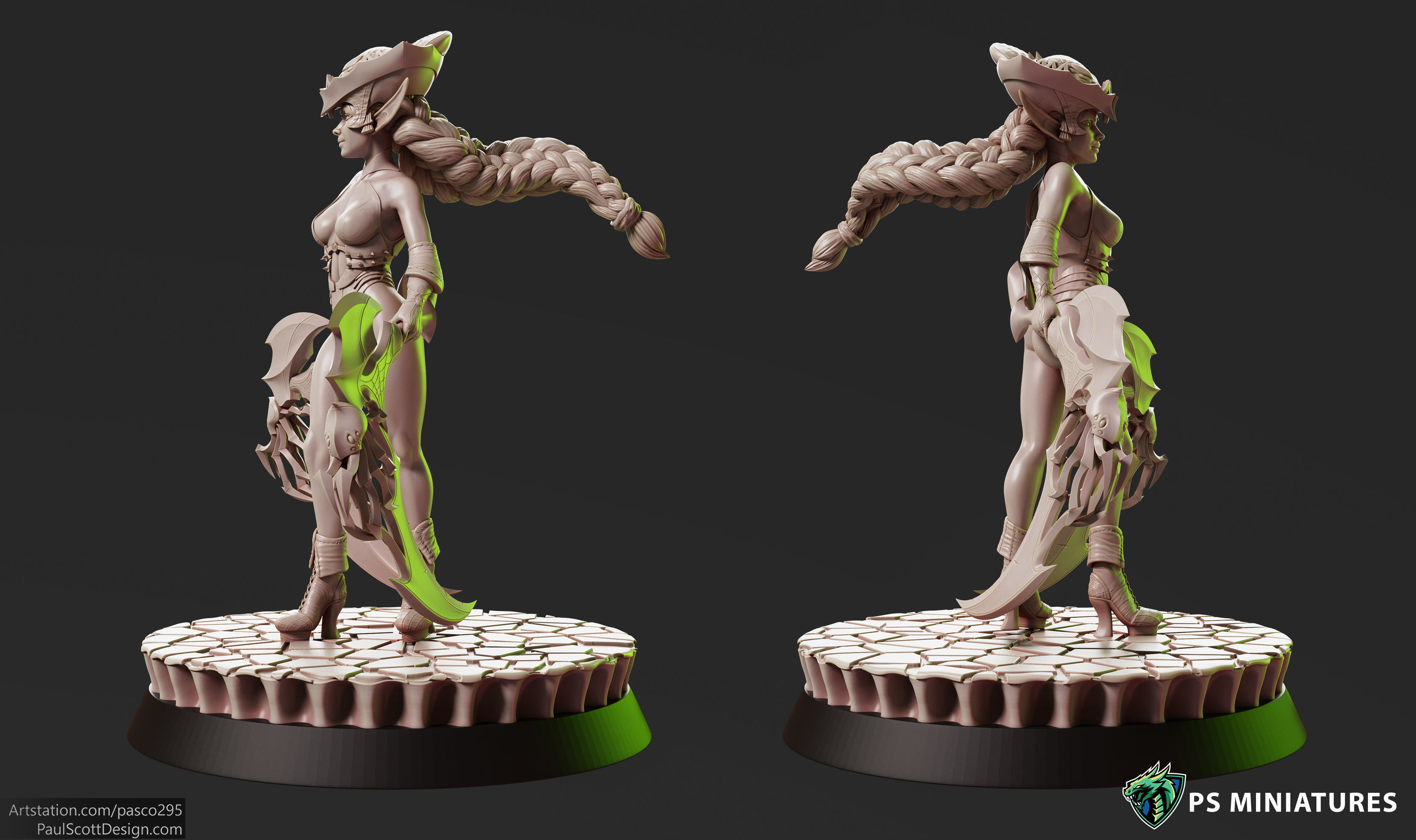 Drow Reaper Bundle 3D print model_31