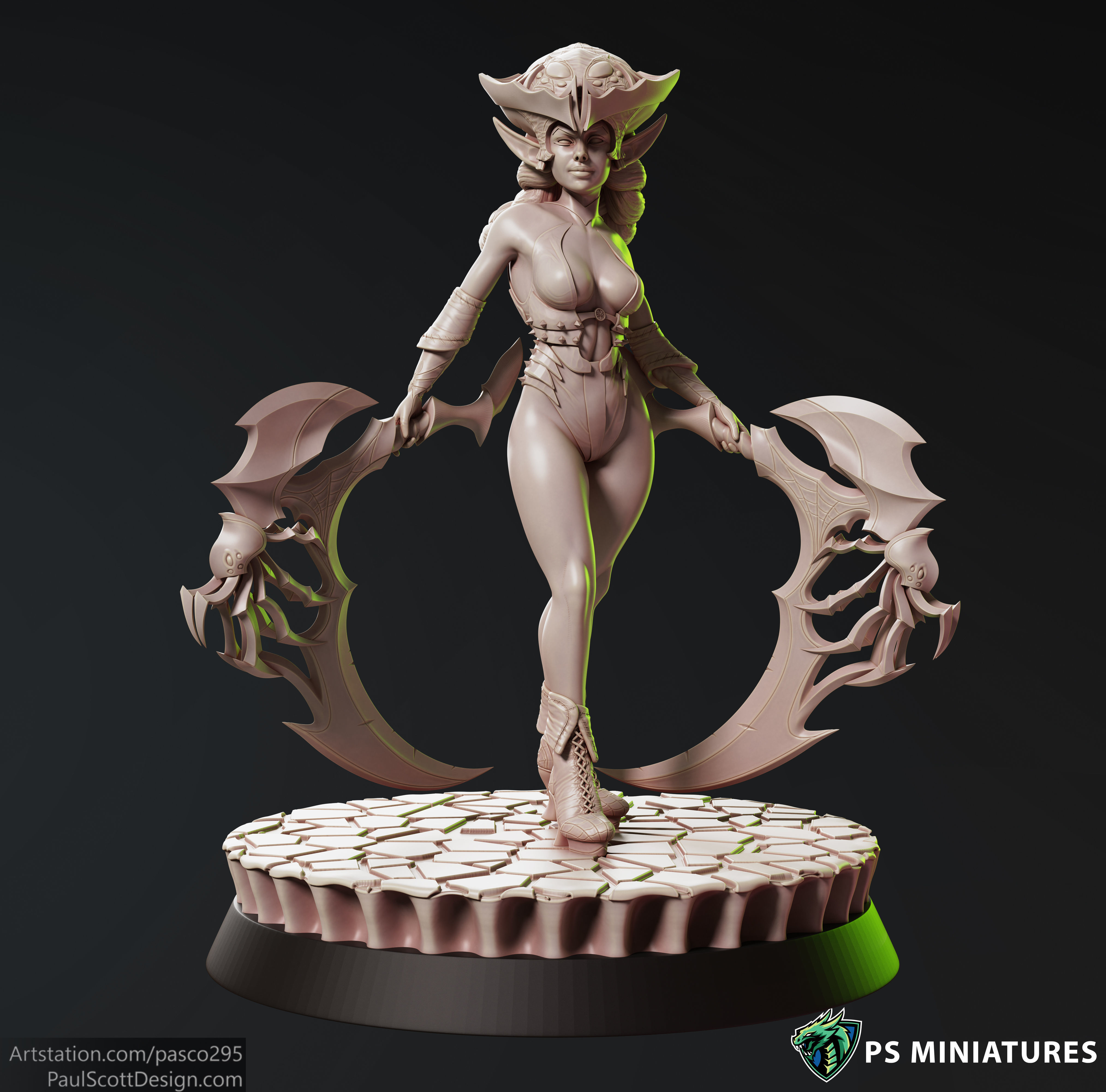 Drow Reaper Bundle 3D print model_4