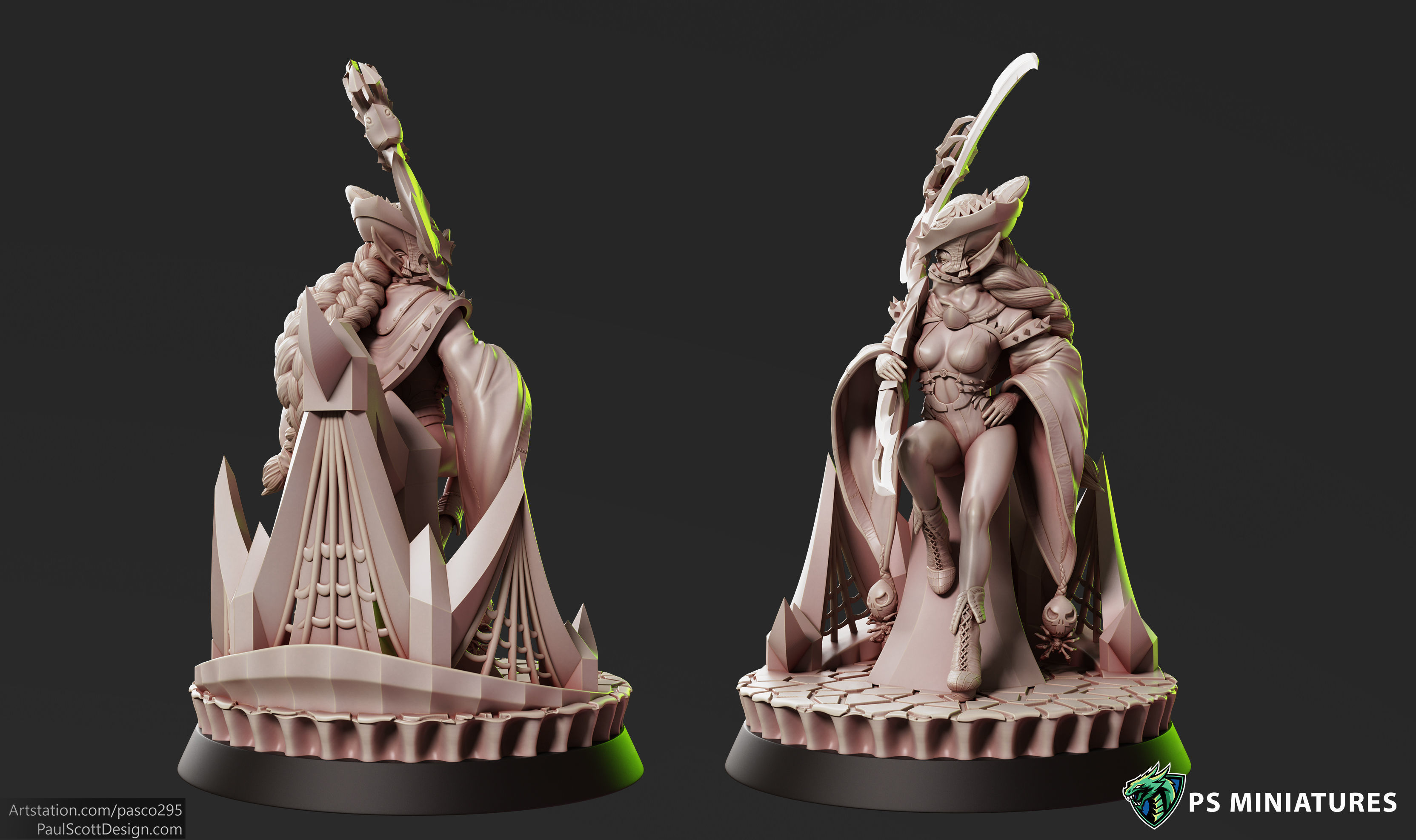 Drow Reaper Bundle 3D print model_39