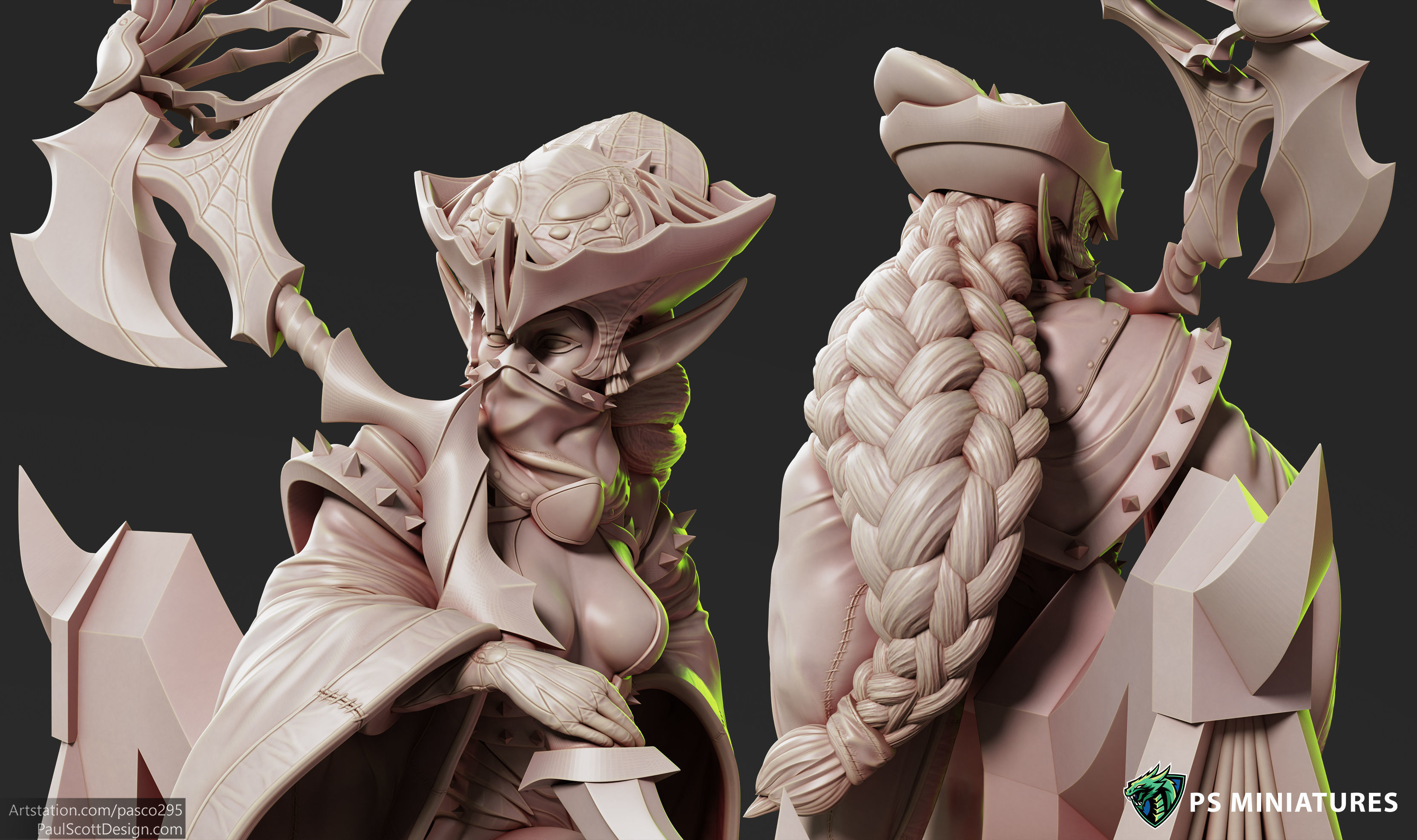 Drow Reaper Bundle 3D print model_40