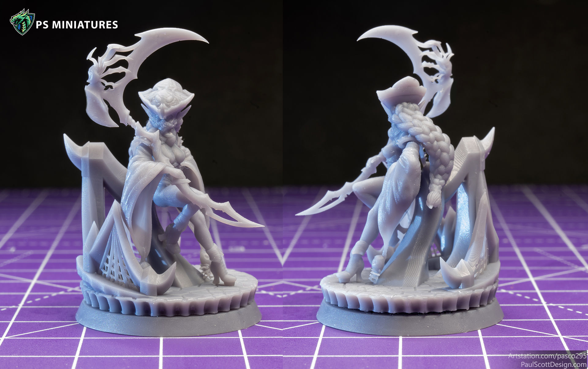 Drow Reaper Bundle 3D print model_34