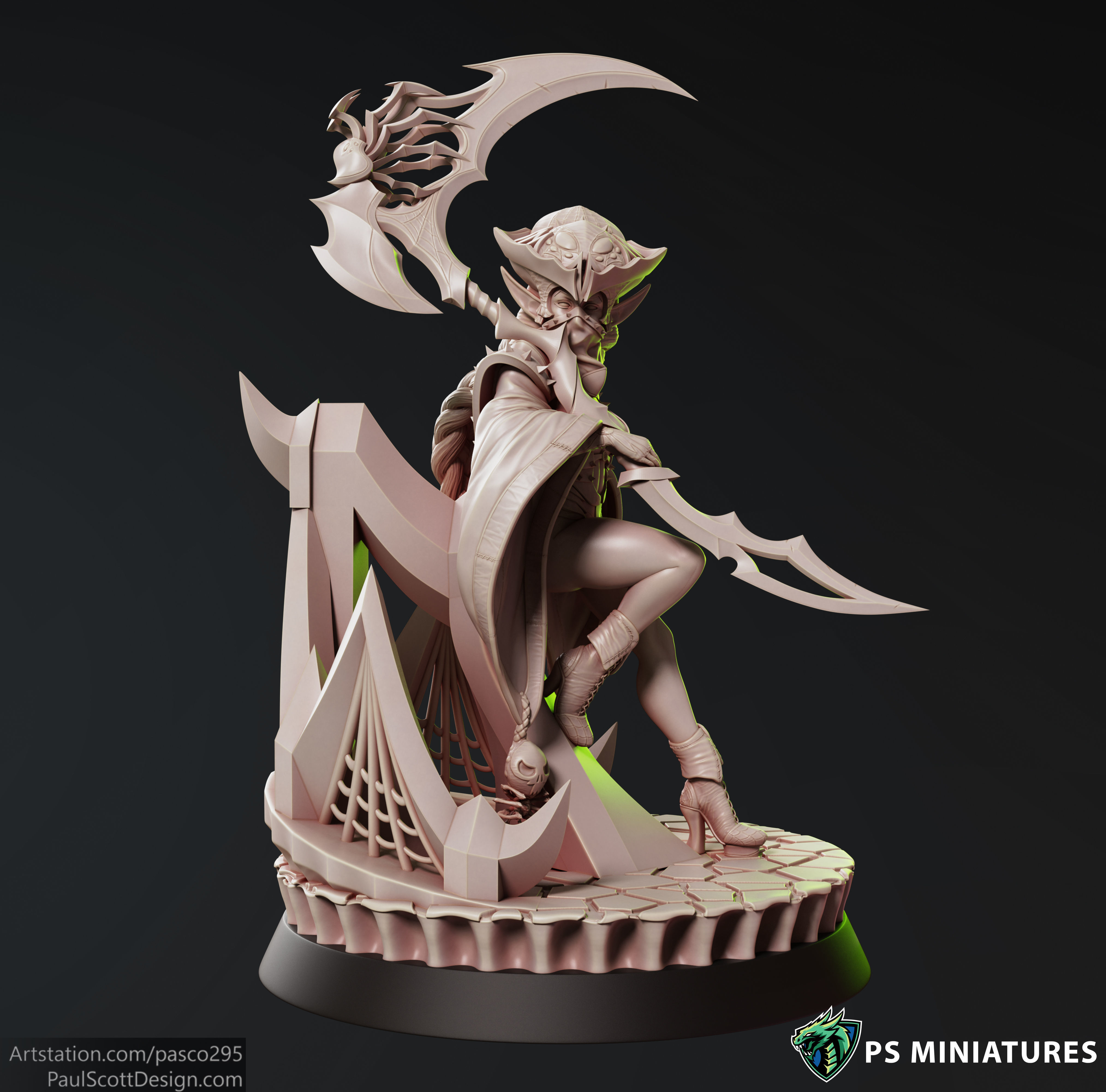 Drow Reaper Bundle 3D print model_8