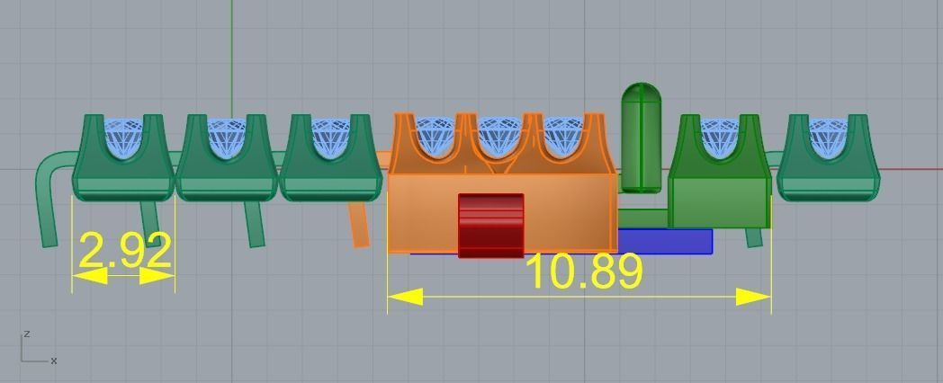 Tenis Bracelet 722 3D print model_4