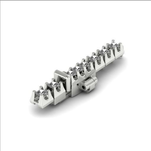 Tenis Bracelet 722 3D print model_1