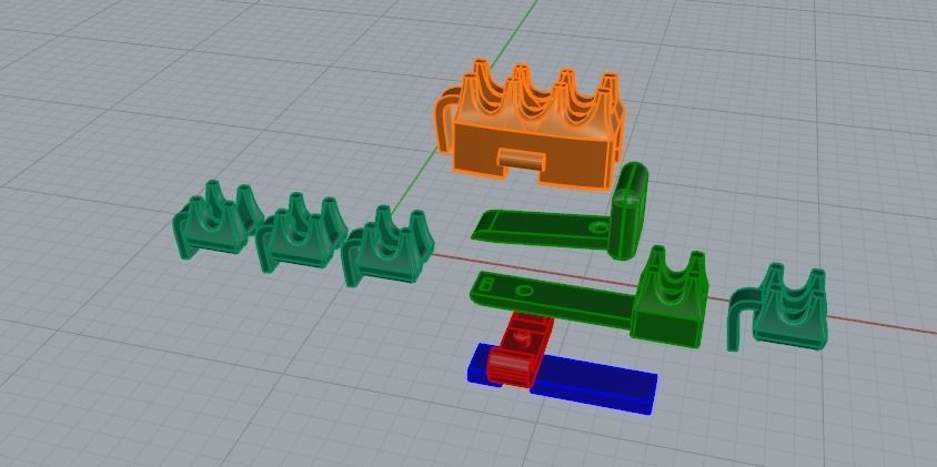 Tenis Bracelet 722 3D print model_9