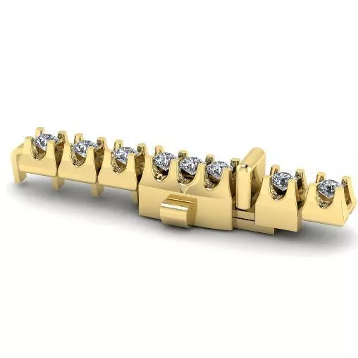 Tenis Bracelet 722 3D print model_0