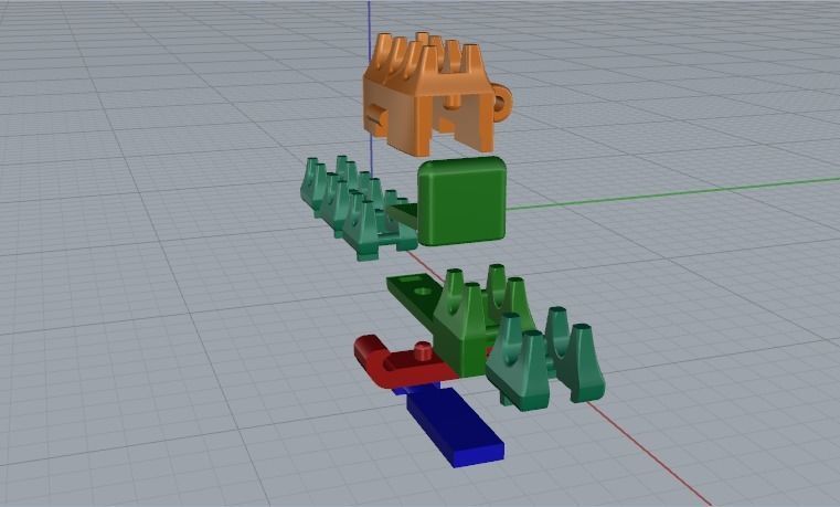 Tenis Bracelet 722 3D print model_10