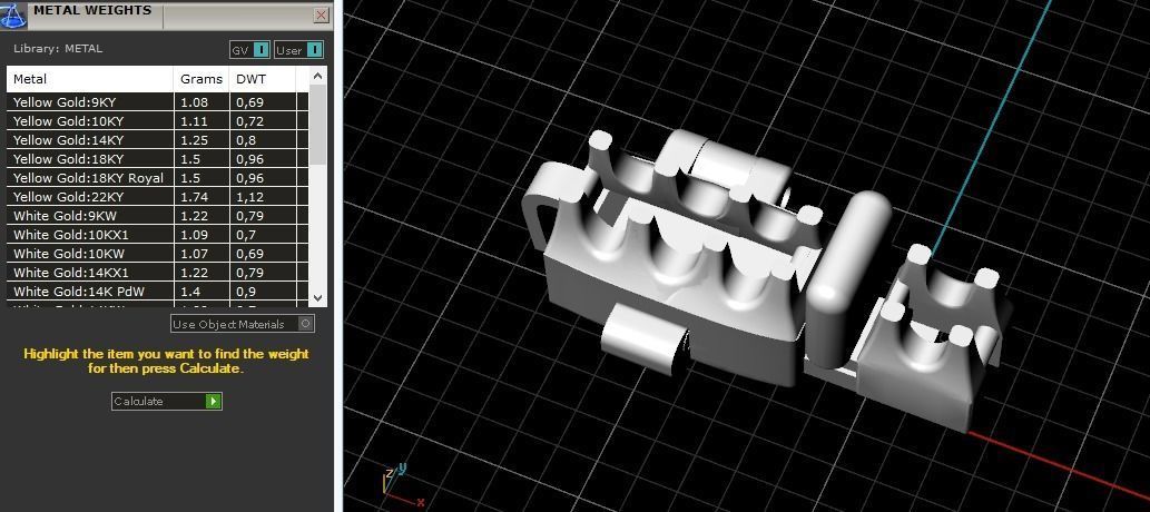 Tenis Bracelet 722 3D print model_7