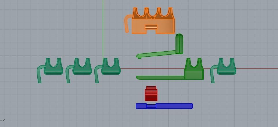 Tenis Bracelet 722 3D print model_8