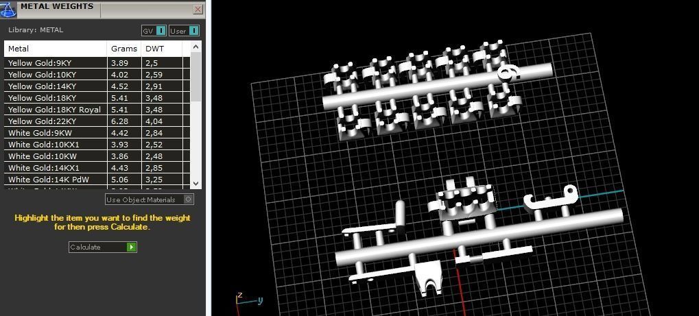 Tenis Bracelet 722 3D print model_2