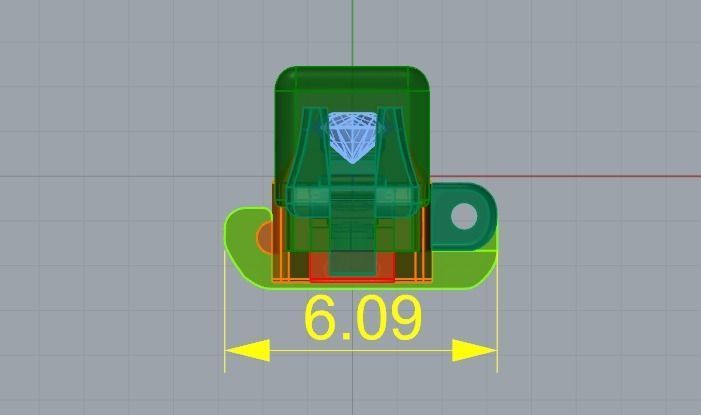 Tenis Bracelet 710 3D print model_6