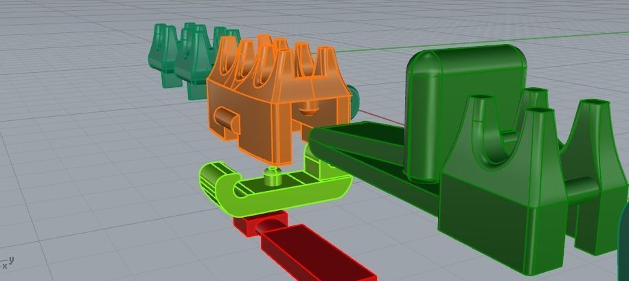 Tenis Bracelet 710 3D print model_10