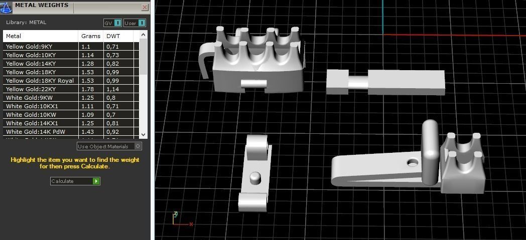 Tenis Bracelet 710 3D print model_2